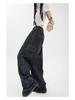 Jeans Blu Larghi Harajuku da Donna per l'Estate Streetwear Hip Hop Oversize Casual Gamba Larga Vintage Pantaloni in Denim Y2k Pantaloni Larghi