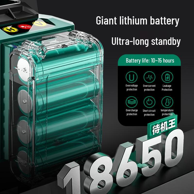 High-Precision 12-Line Outdoor Green Laser Level with Automatic Leveling for Walls and Floors