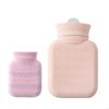 92MF Mini Hot Water Bottle 300ml From Durability Silicone With Cover Perfectly For Pains Relief Girls Present