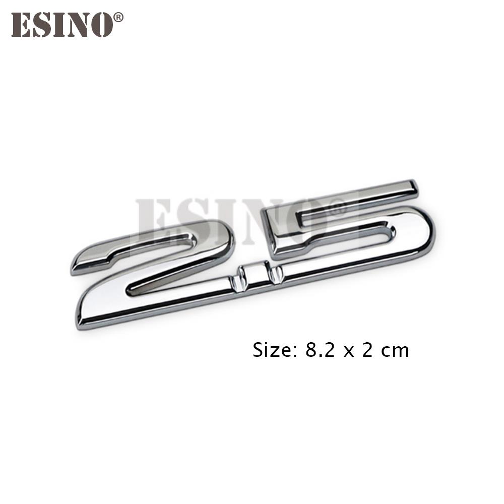 New Car Styling 3D AWD 2.0 2.5 Skyactive Metal Chrome Zinc Alloy Emblem Car Body Badge Sticker for Mazda 3 CX-3 CX-5 RX-8 RX-5