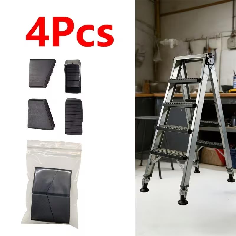 

4/8pcs Ladder Anti-Slip Feet – Heavy-Duty Replacement Caps, Textured, Durable for Indoor/Outdoor