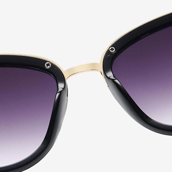 Women Sunglasses Gradient Shock Resistance Female Anti-UV Portable Sunglasses for Taking Photos