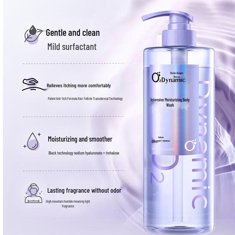SLEK Oxygen Active O2 Dynamic Body Wash