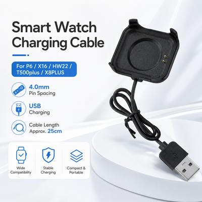 1PC Smart Watch Magnetic Charger Smartwatch Charging Cable USB Chargeable Adapter for HW22 Smartwatch 7