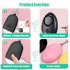 2Pcs/3Pcs 130dB Safety Alarm Self-defense Night Light Mini USB Rechargeable Emergency Security Alarm