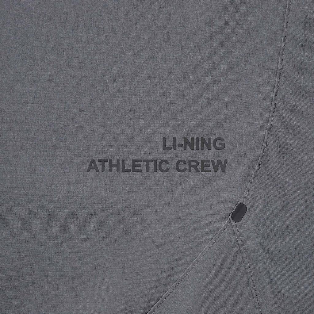 Série Fitness Li Ning Logo Letra Calças Esportivas Longas Masculinas Calças AYKW373-4