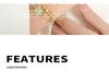 Fashion Commuting Jewelry Set: Little Sun Tree Pendant, Turquoise Design Bracelet & Necklace In Titanium Steel