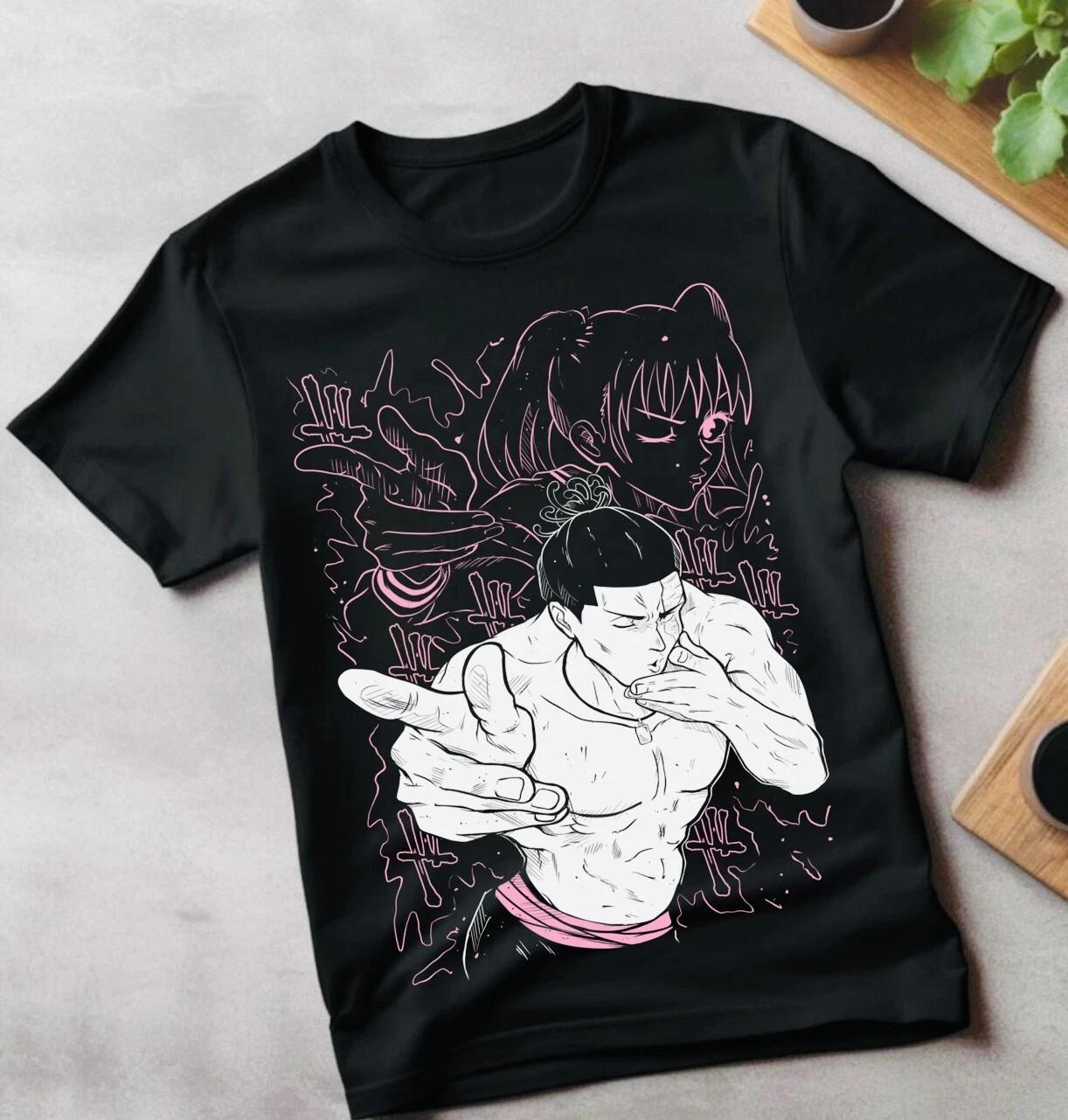 Футболка Itadori Yuji Jujutsu Kaisen Ryomen Sukuna Horror Anime Рубашка всех размеров 3XL