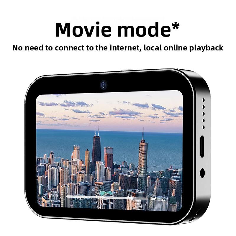 D6 Three-camera CCD High Definition Digital Camera, Film Music Smart Camera Touch Screen Student Card Camera Recorder