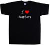 I Love Heart Raptors T-Shirt