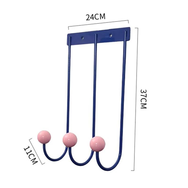 Creative Coat Rack Entrance Hall Clothes Hanger Wall Mount Clothing Organizer Hanging Hooks Living Room Decoration Hangers