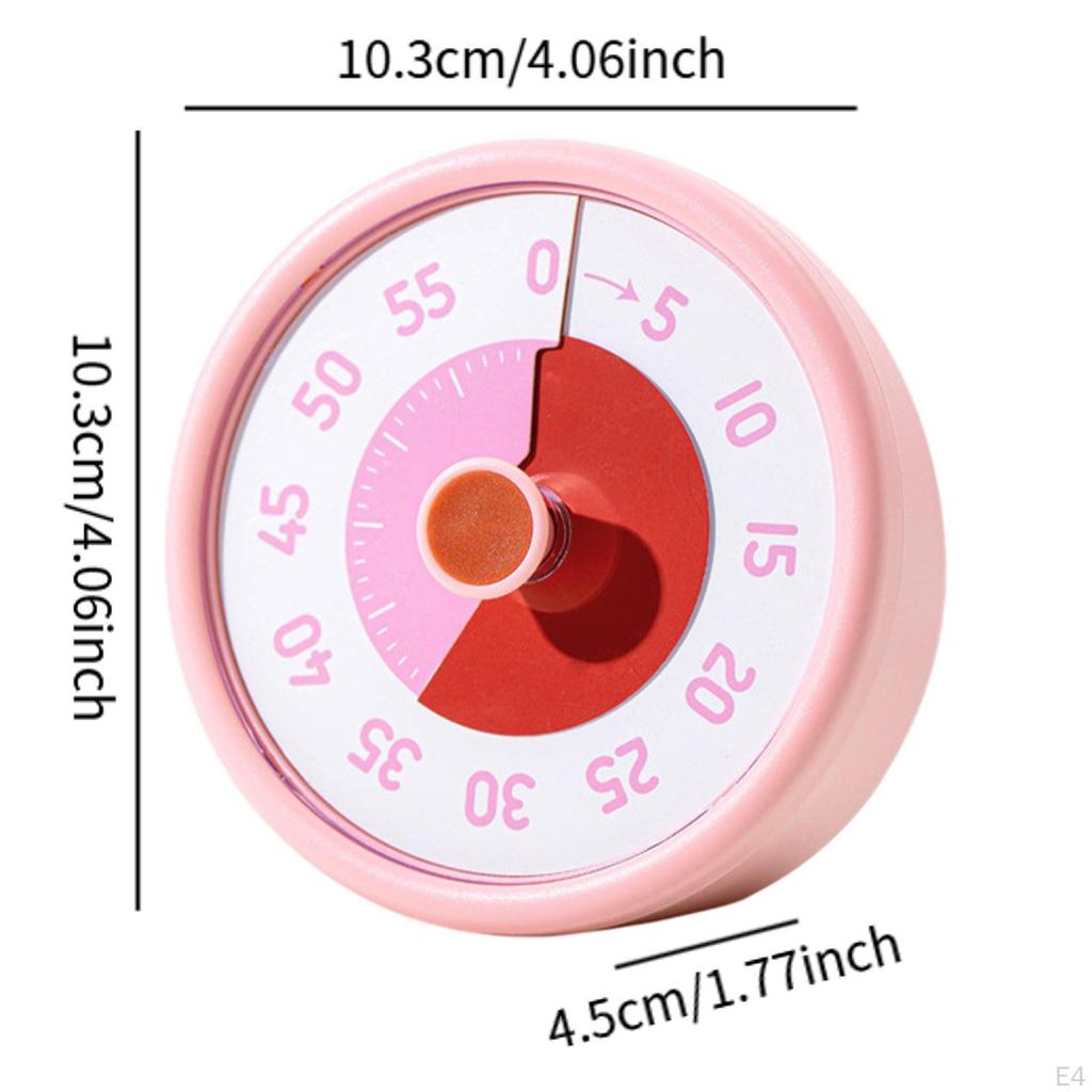 Visual Timer Baking Alarm Clock, Sound Cooker, with Ring Bell Memory, Count The Clock for