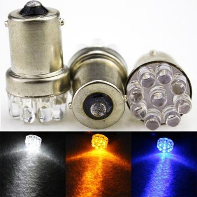 2Pcs/Set G18 1156 9LED Car Turn Signal Tail Brake Reverse Backup Light Bulb