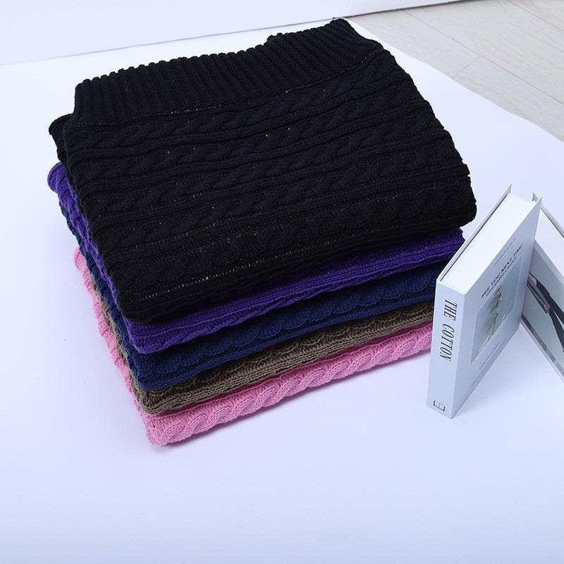 Velvet-Lined Knitted Baby Stroller Sleep Sack