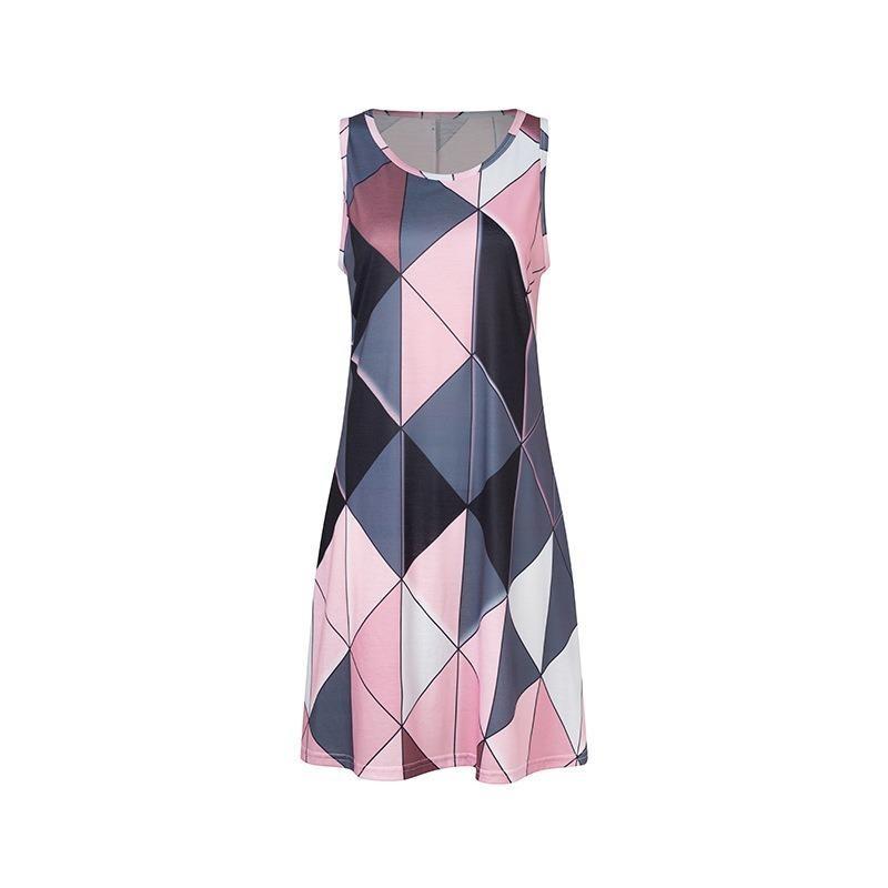 Dress Floral Dress Women'S 2D Digital Printing Factory