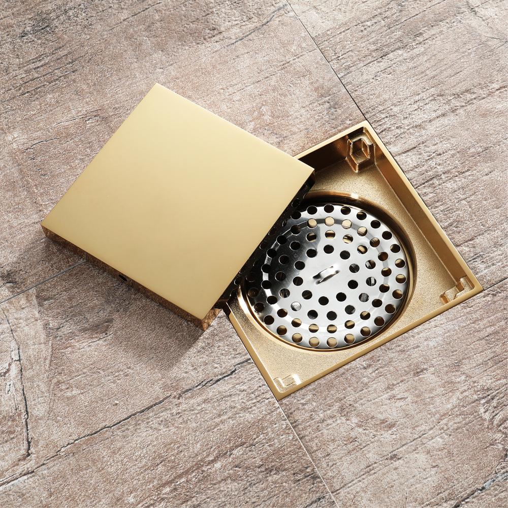 High Quality Stainless Steel Bathroom Shower Square Floor Drain Cover
