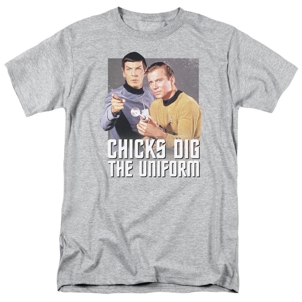 Star Trek Chicks Digs The Uniform Licensed Children s T-shirt 110