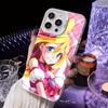 Sakura Uta Cure Idol White Translucent Mobile Phone Case for iPhone 17 16 15 14 13 12 11 X XR XS Air Pro Max Plus Colorful Cover
