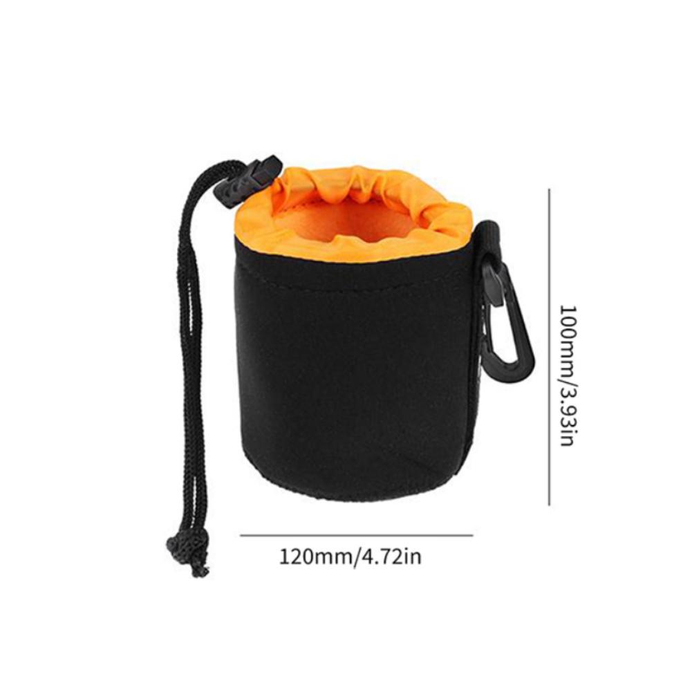 Camera Lens Pouch Bag Soft Neoprene Waterproof DSLR Camera Lens Protective Bag For Canon Sony Most Digital SLR Camera