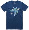 Psychedelic Turtle Nature Print 100 Cotton Regular Fit T Shirt