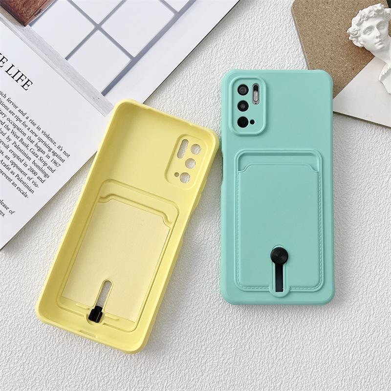 Applicable to Xiaomi Redmi note11Pro mobile phone case second generation card note10 card bag POCOM5S protective case