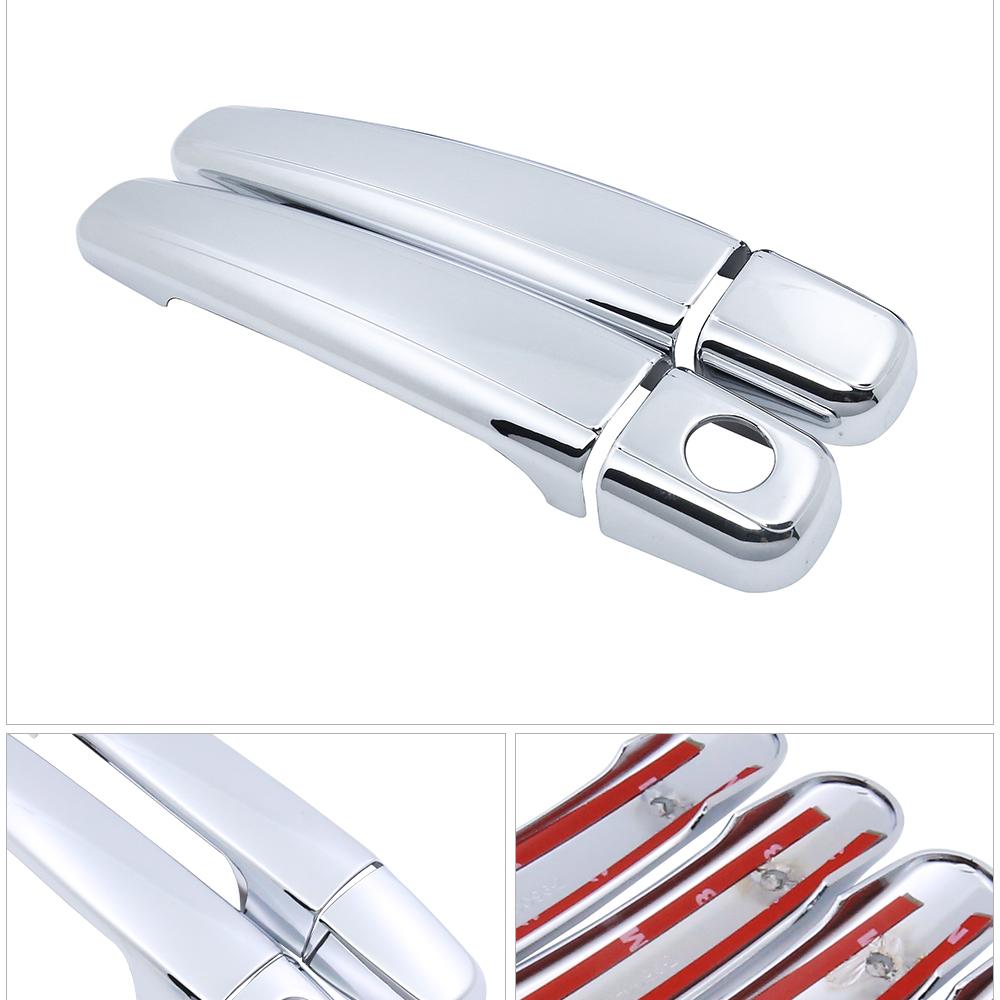 For Citroen C2 2003~2009 Chrome Exterior Door Handle Cover Car Accessories Stickers Trim Set of 2Door 2004 2005 2006 2007