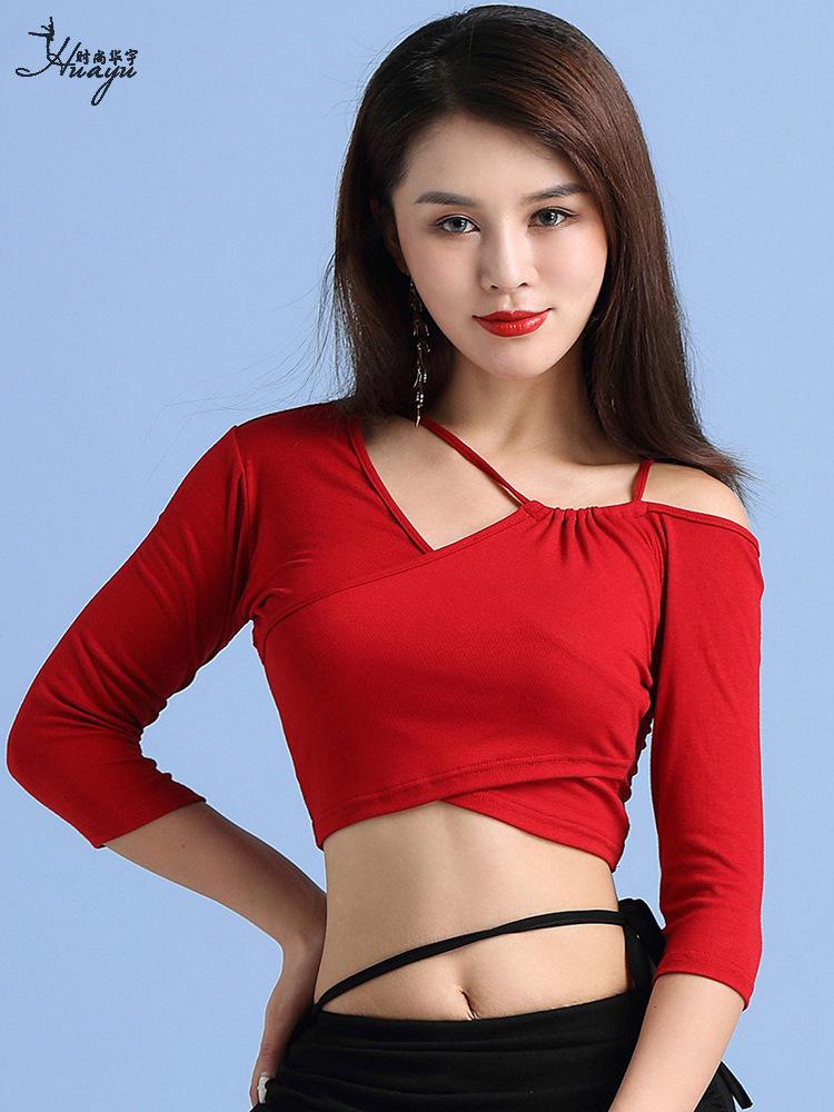 Belly Dance Modal Top: Sexy Oriental Costume for Women, Ideal for Adult Beginners and Training Teams