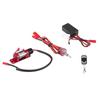 RC Car Winch, 1/10 Scale RC Crawler Vehicle Car Accessory Metal Winch with Remote Control for   /   /   /   /   / SCX10 / D90 /