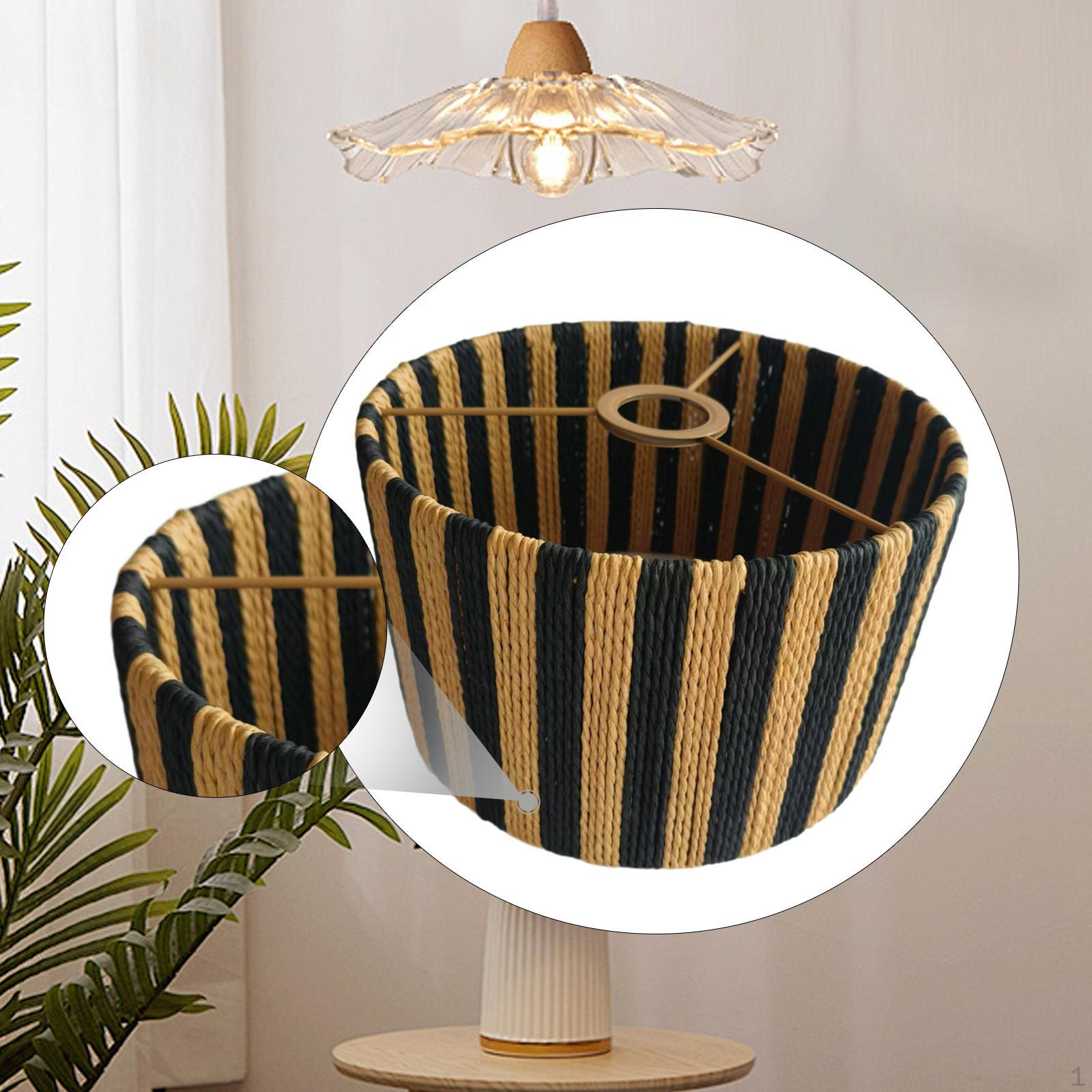 

Абажур для подвешивания Скандинавский Богемный Орнамент Легкая установка Ручная работа