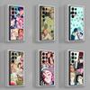 A-Alien C-Cartoon Stage Phone Case For Samsung S25,S24,S21,S22,S23,S30,Ultra,S20,Plus,Fe,Lite,5G Black Cover