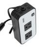 200W Car Power Converter DC 12V to 110V AC Converter Car Charger Adapter Plug Adapter for Road Trip