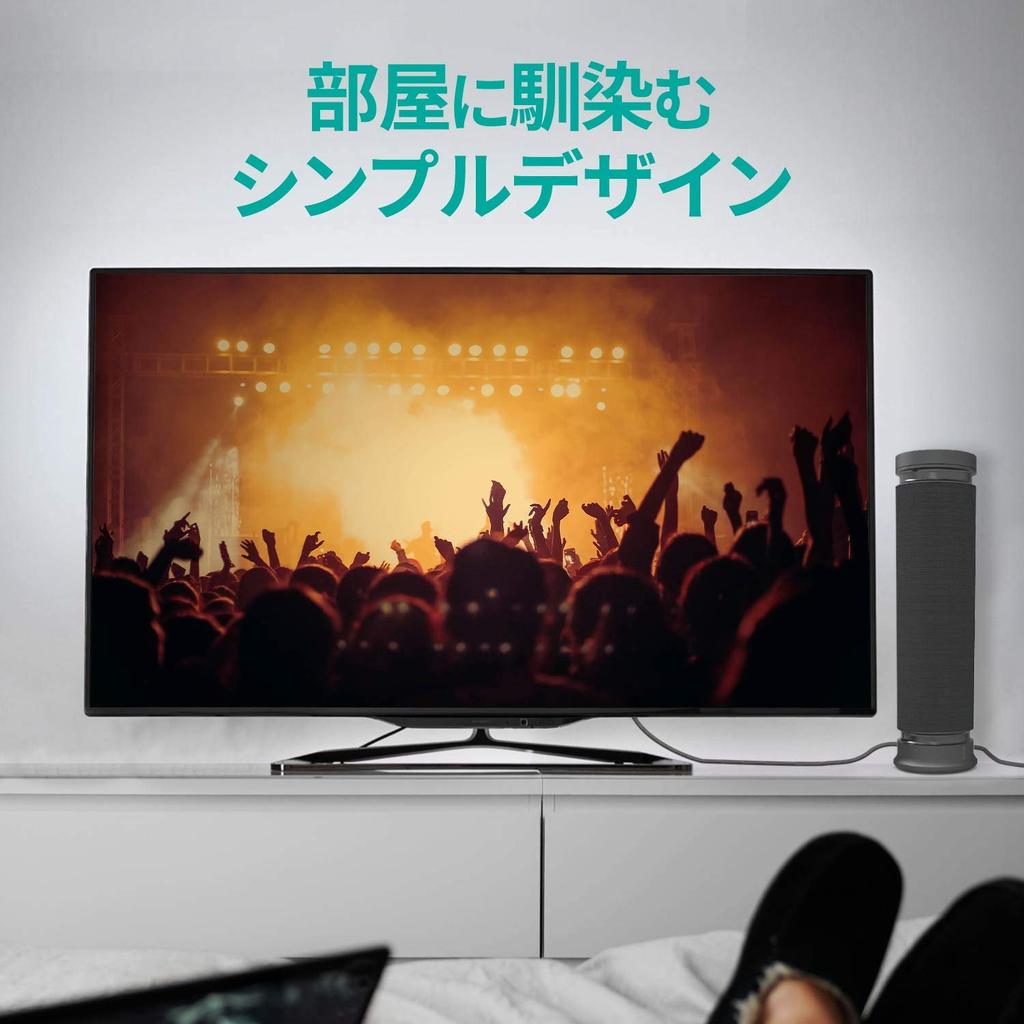 ELECOM Speaker Soundbar Style for Tablet behav Black [Wired/Bluetooth Compatible] PC, TV, Smartphone, - SP-PCBS01UBK