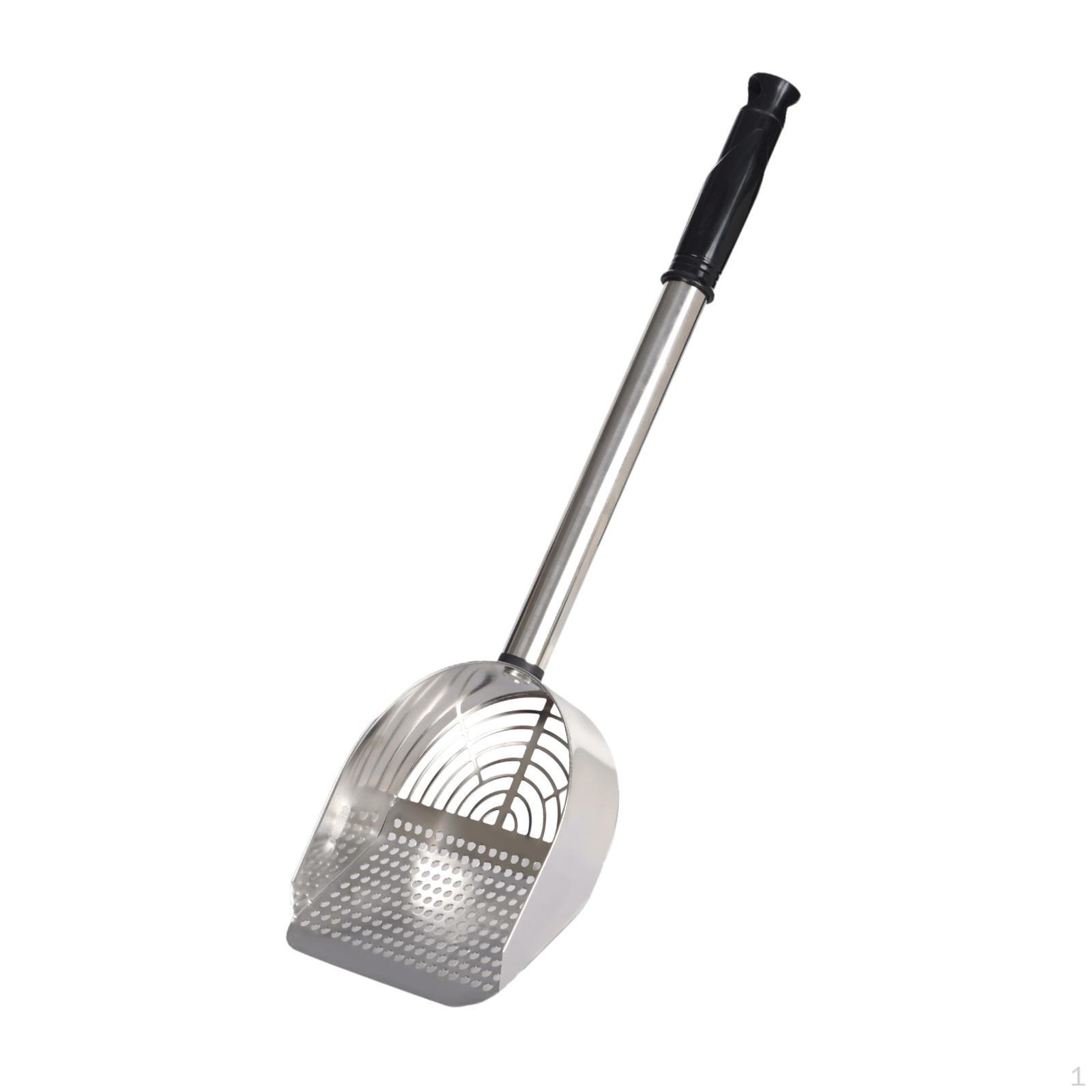 

Инструмент для уборки кошачьего туалета Металлическая лопатка с сеткой для легкого использования