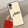 Sabr Patience Case For Xiaomi Redmi Note 14 13 12 10 11 15 Pro Plus Cover For Redmi 15 15C 13C 10C 12C 14C
