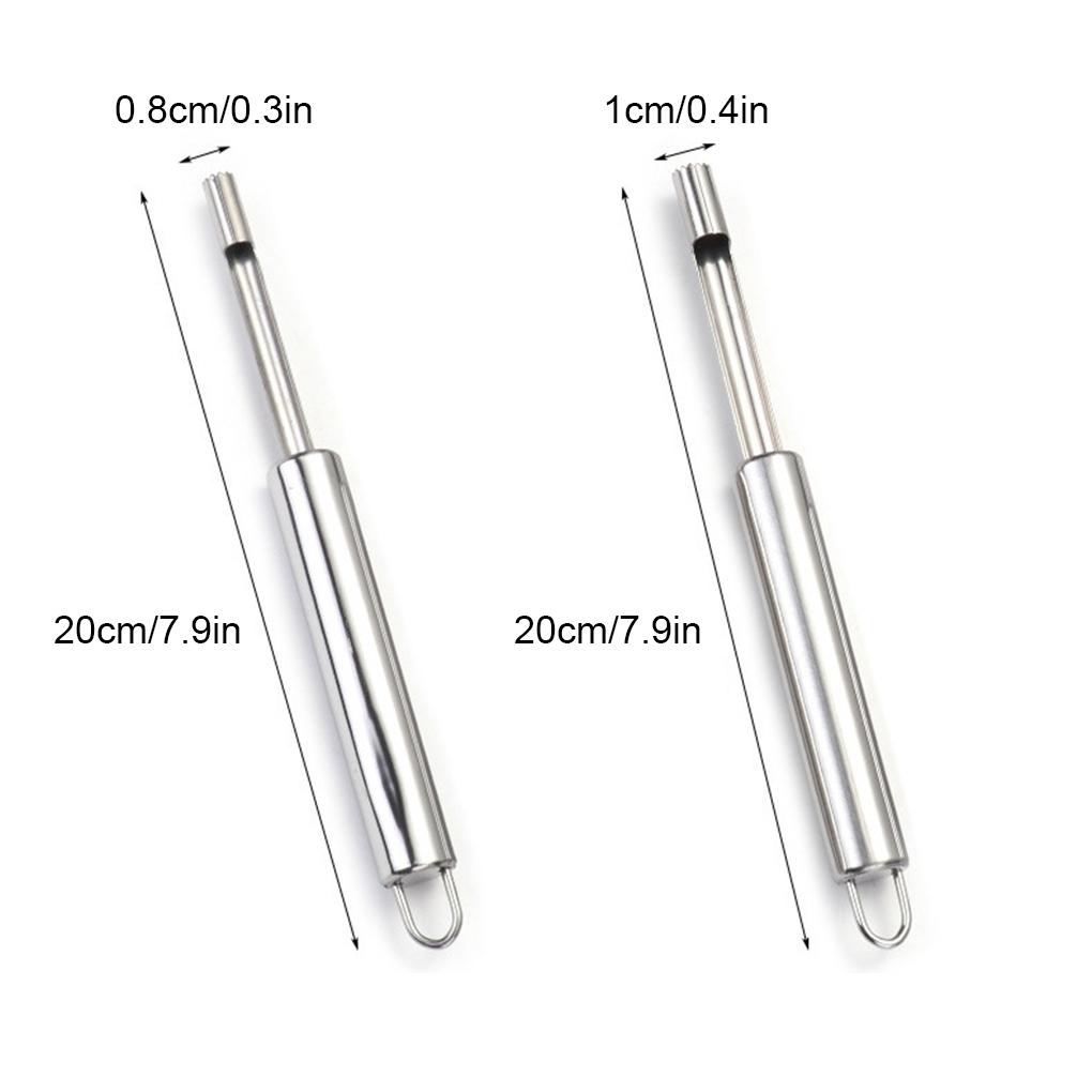 Core Remover Small Two-Sizes Wear-Resistant Cherry Corer Steel Multi-function Extractor Hotel Household Gadgets Accessories