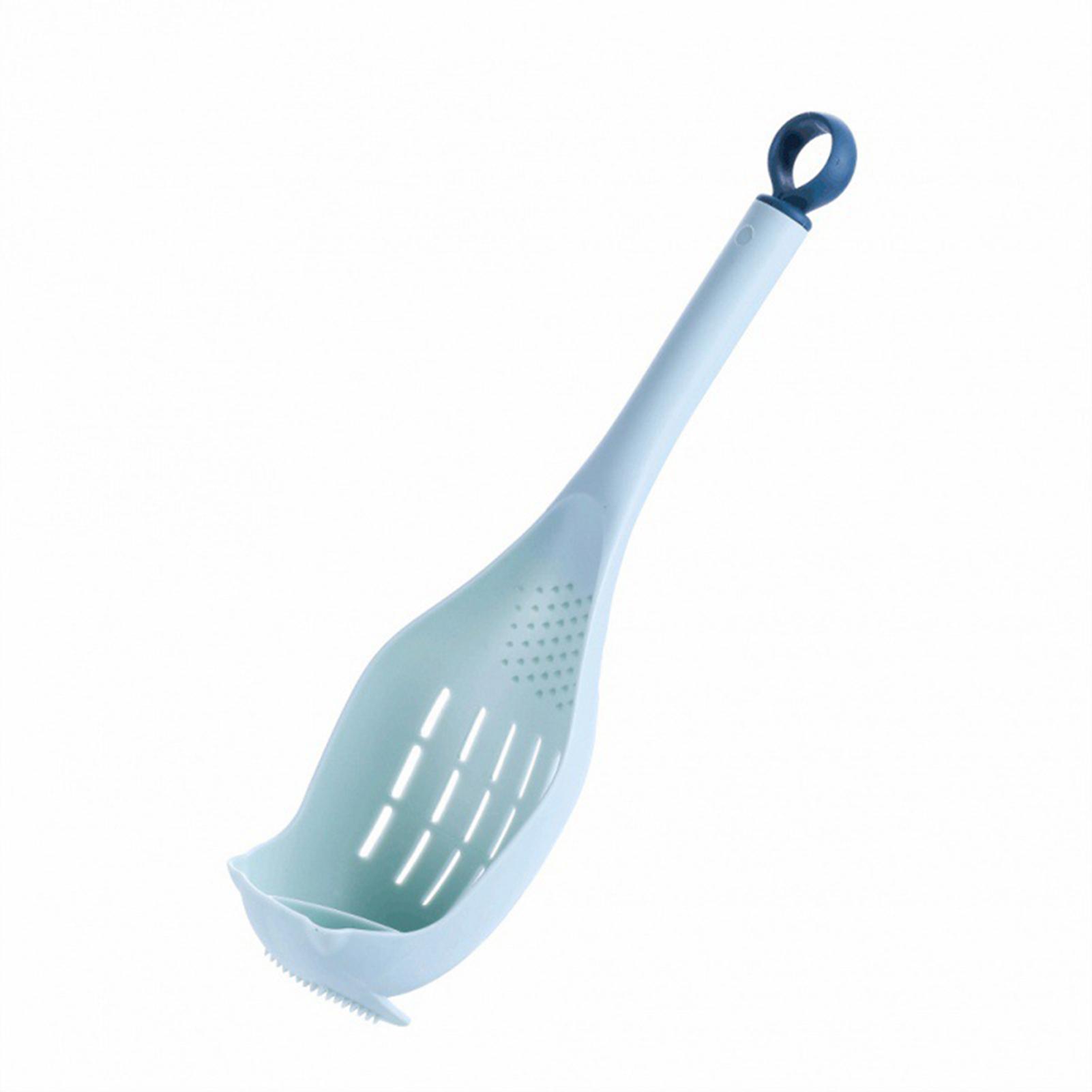 Multifunctional Kitchen Grinding Spoon Heat Resistant Garlic Press Scoop Baby Food Presser