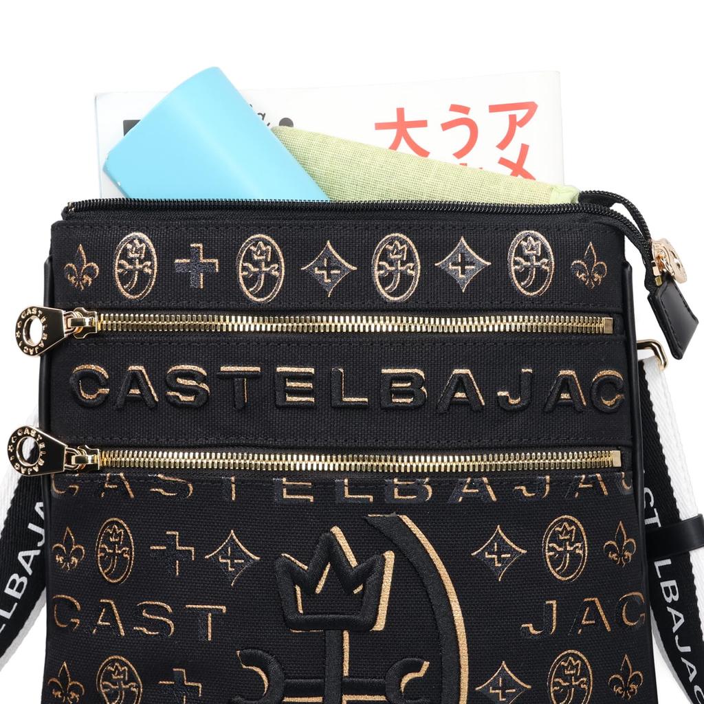 Castelbajac Cite Shoulder Bag No. 89151 Black