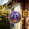 DYS Halloween Acrylic Puzzle Suncatcher, 7.87 Inch Sun Catcher Window Hanging Ornament, Ideal for Gifting and Home Decor