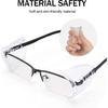 MELASA 30 Pairs Safety Glasses Side Shields For Prescription glasses, Eye Protection Glasses Shields, Fits S to L Eyeglasses