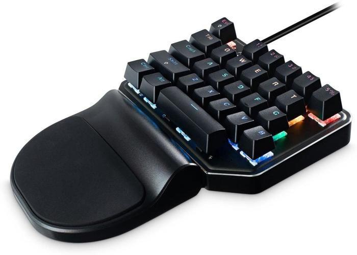 Clavier USB - MEDIARANGE - MRGS100 - Mécanique - QWERTZ - Rétroéclairé RGB