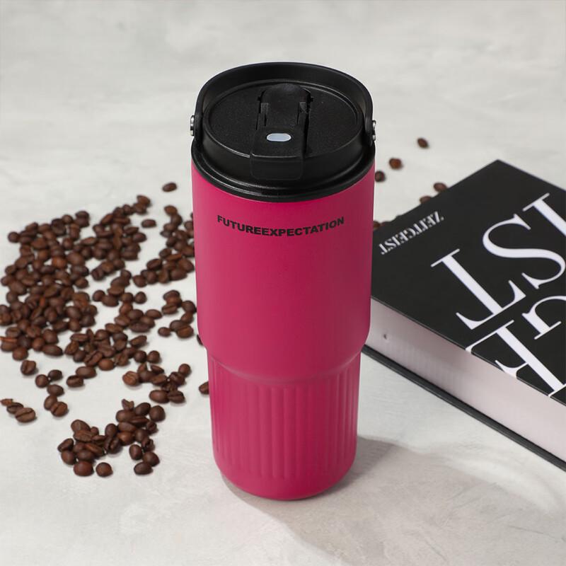Portable Stainless Steel Insulated Tumbler with Dual-Drink Lid