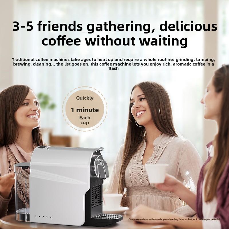 Espresso coffee machine Small semi-automatic extraction office Home hotel room coffee machine