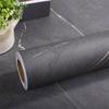 Matte Thick Gray Marble Pattern Waterproof Film Furniture Self-Adhesive Wallpaper Kitchen Countertop Oil-Proof Rock Wall Sticker