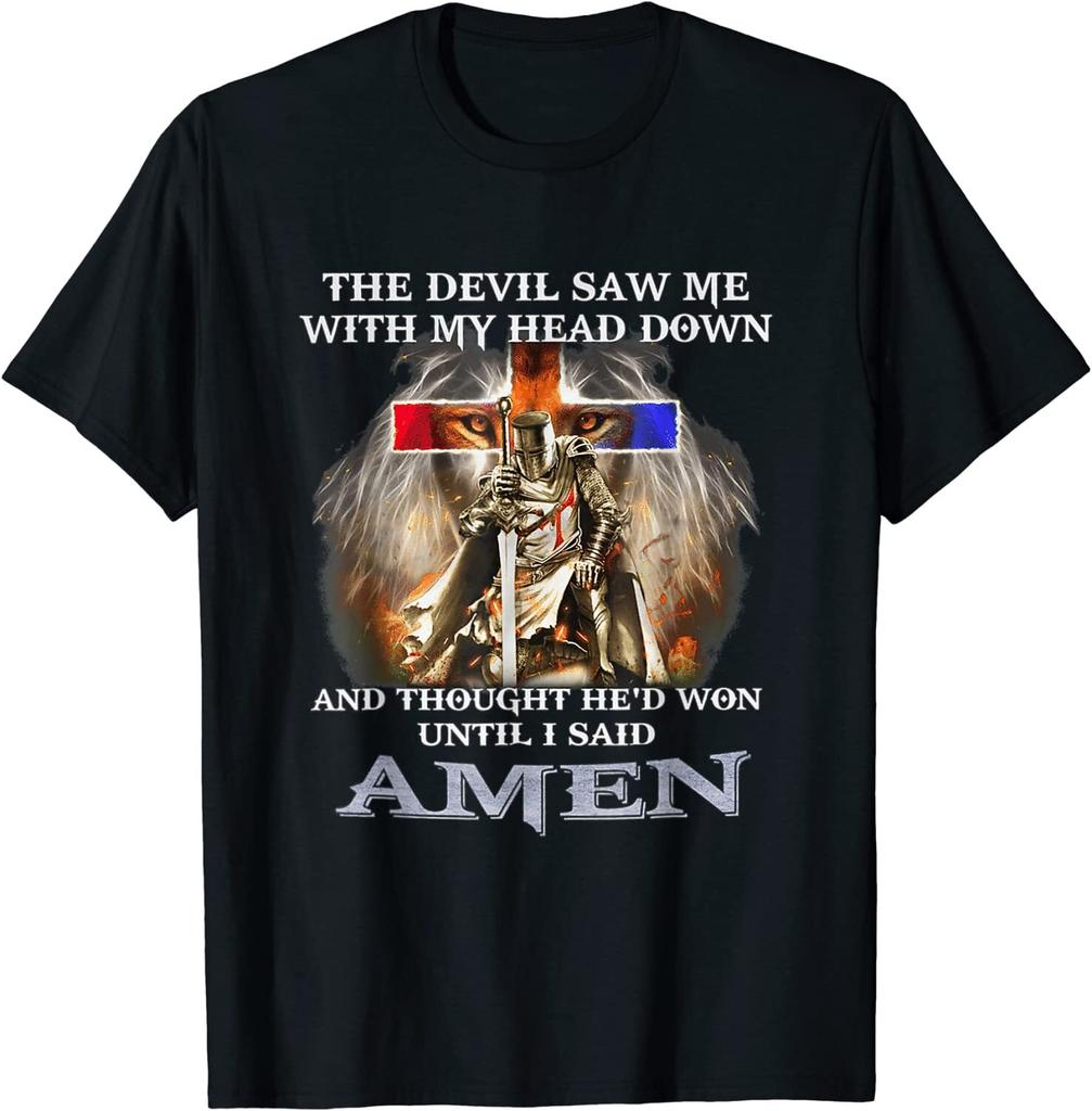 The Devil Saw Me With My Head Down Thought He Won Unisex T-Shirt