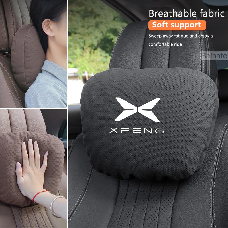 Car Neck Pillow Seat Headrest Lumbar Spine Protectio For Xpeng G6 P7 G9 G3 P5 X2 N5 F30 H93 2025 2026, Car interior accessories