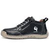 36-43 Women's Casual Leather Shoes Large Size Women's Driving Car Shoes Breathable Handmade Casual Shoes