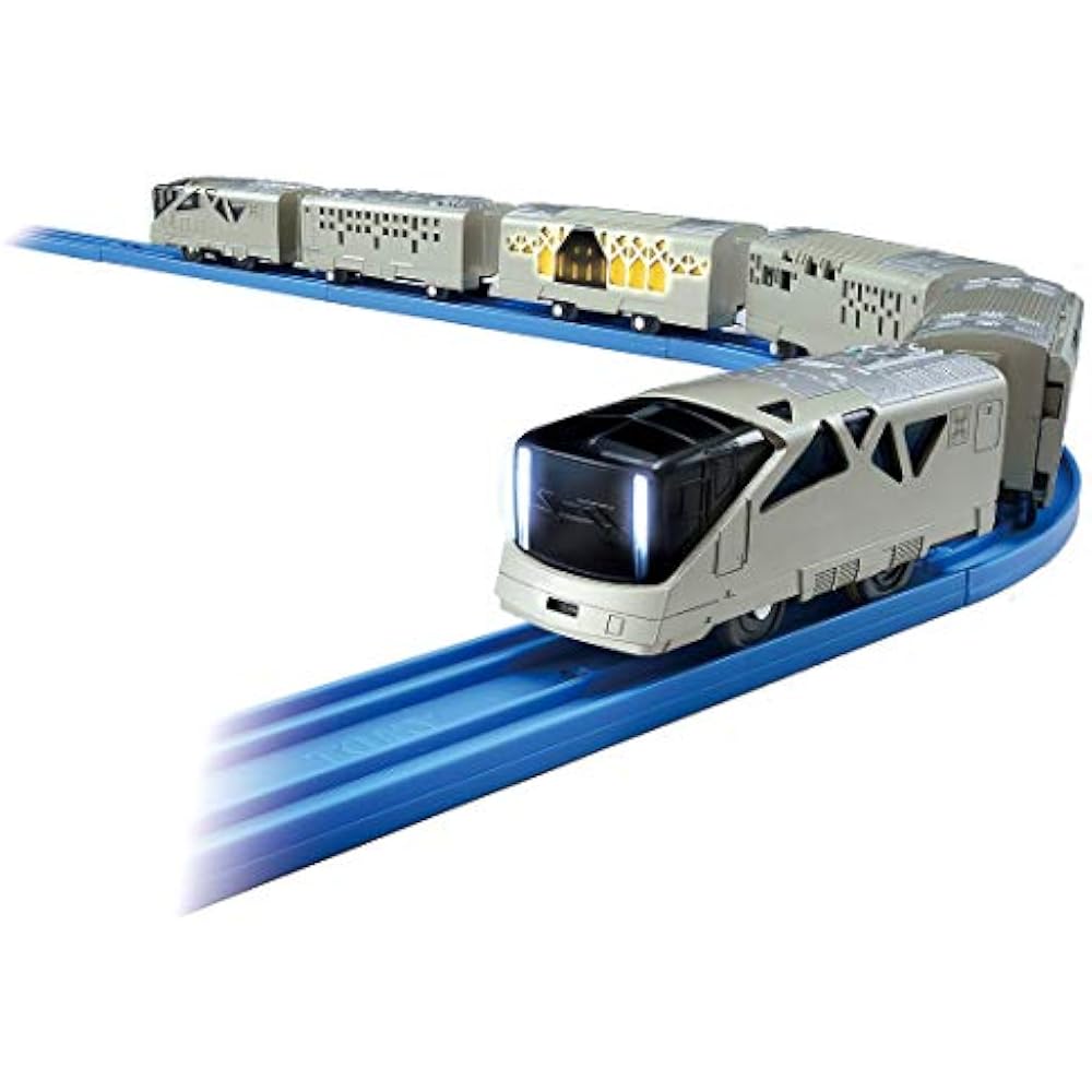 TAKARA TOMY (TAKARA TOMY) Plarail Cruise Train DX Series Train Suite Shikishima 810130 Silver