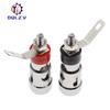 2PCS Gold-plated push-Type Spring Terminal Speaker Amplifier Spring Self-Locking Socket Push-Type Terminal