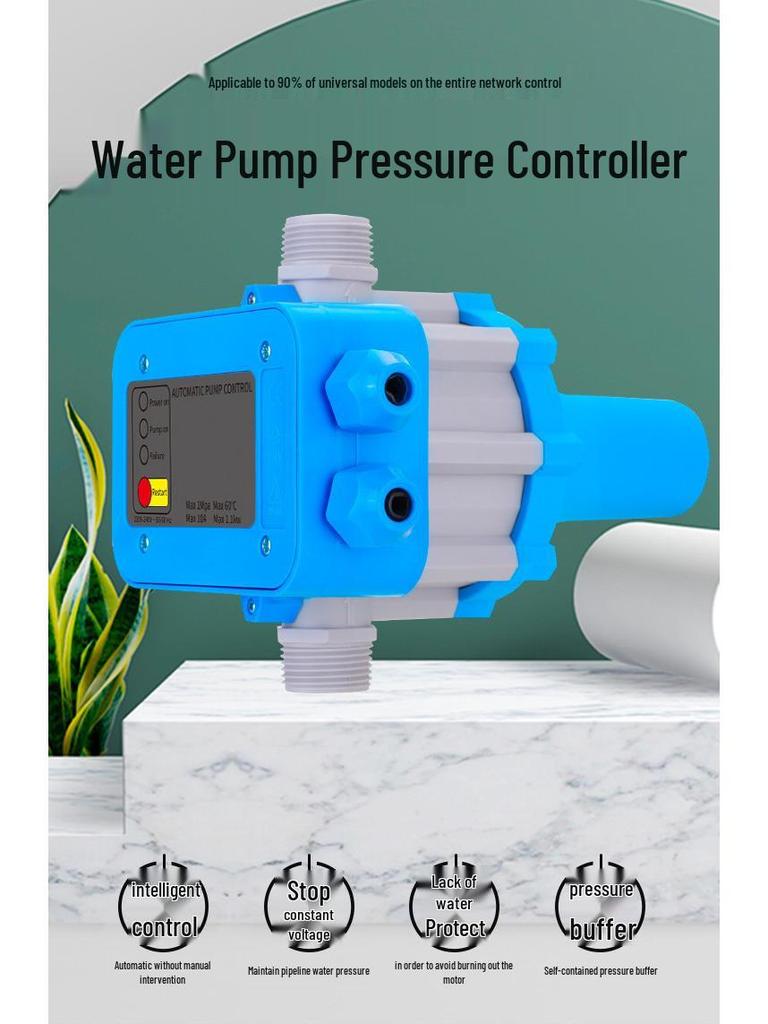 Automatischer elektronischer Druckschalter Wasserpumpe – Intelligente Wasserflusssteuerung und Haushaltspumpenschutz