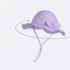Baby Girl Sun Hat Summer Foldable Beach Hats with Sun Protection Wide Brim Bucket Hat Cap Toddler Outdoor Cap for Swim Beach